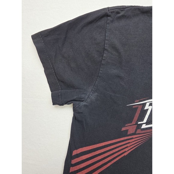 VTG 90s Fox Riders Racing Big Logo Dirt Bike Motorcycle Black Mens XL USA Made - Picture 4 of 7